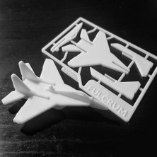 3duman Mig 29 Fulcrum ve Mig 29 Fulcrum Yapım Kiti  Beyaz  10 x 15 cm