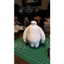 3duman 6 Süper Kahraman Baymax Figürü  Beyaz  10 x 15 cm