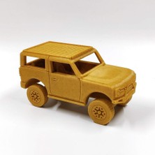 3duman Ford Bronco Figürü  Sarı  10 x 15 cm