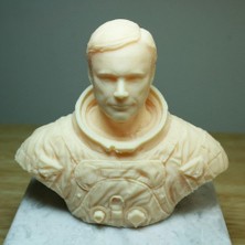 3duman Astronot Figürü  Beyaz  10 x 15 cm