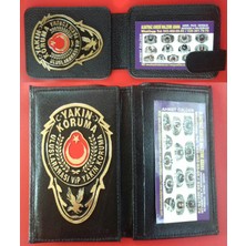 Yakın Koruma Rozetli Cüzdan (2)Adet,al-Sıvıle Satılmaz-Sadece Yakın Koruma Personelı Satın Alabılır.