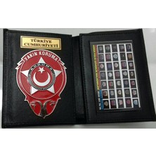 Yakın Koruma Rozetli Cüzdan (2)Adet,al-Sıvıle Satılmaz-Sadece Yakın Koruma Personelı Satın Alabılır.