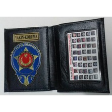 Yakın Koruma Rozetli Cüzdan (2)Adet,al-Sıvıle Satılmaz-Sadece Yakın Koruma Personelı Satın Alabılır.