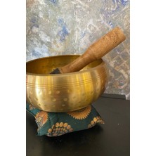 Rahan Pirinç Meditasyon Çanı Yoga Çanı Tibet Çanağı Singing Bowl 14 cm