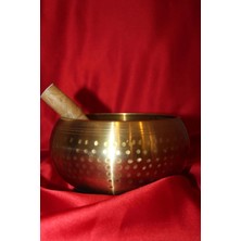 Rahan Pirinç Meditasyon Çanı Yoga Çanı Tibet Çanağı Singing Bowl 14 cm