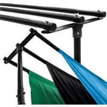 Pikolo Film Fon Standı 3'lü 370 x 700 cm