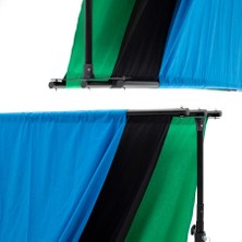 Pikolo Film Fon Standı 3'lü 370 x 700 cm