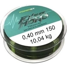 Powerex Pulse Yeşil 150 M. 0,40 Mm. 10.04 Kg. Carbon Monofilament Misina -150 Metre Olta Misinesi