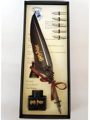 Keyfim Shop Kişiyee Özel Harry Potter Divit Kalemli Özel Tasarım Konspet Hediyelik Set