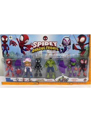 Spiderman Spidey ve Arkadaşları 6lı Figür Set
