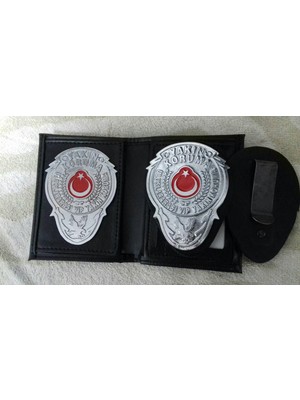 Yakın Koruma Rozetlı Cüzdanı+Kemer Rozetı,al-Sıvıle Satılmaz-Sadece Yakın Koruma Persnl Satılır.