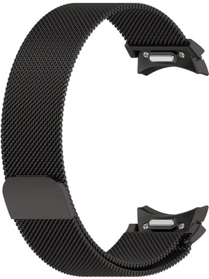 Nezih Case Samsung Galaxy Watch 6 40/44MM - Watch 6 Classic 43/47MM Uyumlu Orijinal Pim Hasır Metal Kordon