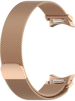 Nezih Case Samsung Galaxy Watch 4 5 6 40 44MM Classic 42 43 46 47MM Watch 5 Pro 45MM Hasır Metal Kordon