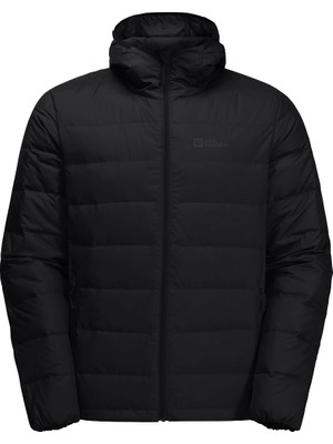 Jack Wolfskin Ather Do Hoody Rds Erkek Siyah Outdoor Ceketi