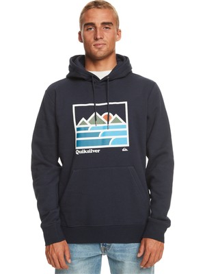 Quiksilver Landscape Lines Erkek Sweatshirt