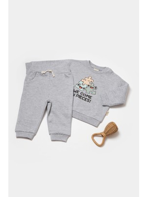 Baby Cosy Babycosy Organik Sweatshirt&pantolon Set