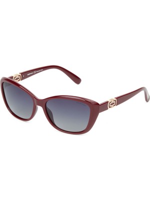 Despada Ds 2305 C 3 Cat Eye Bordo Kadın Güneş Gözlüğü