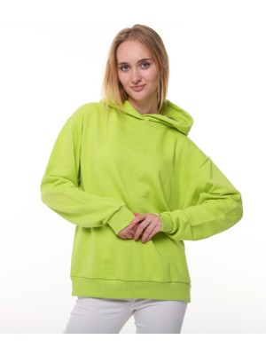 Yeşil Oversize Sweatshirt