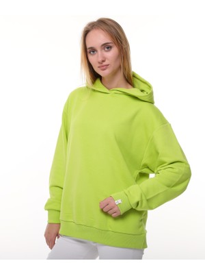 Yeşil Oversize Sweatshirt