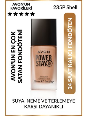 Avon True Power Stay Fondöten 30 ml Shell