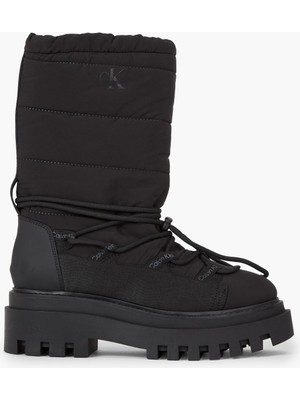 Calvin Klein Pflatform Snow Boot Nylon Wn Kadın Bot