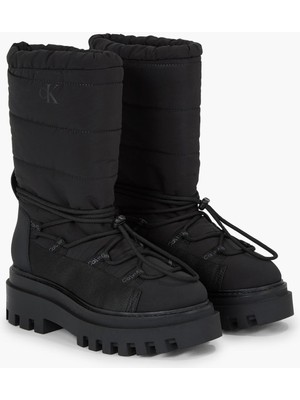 Calvin Klein Pflatform Snow Boot Nylon Wn Kadın Bot