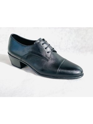 Eyubali %100 Deri Çarşamba Yumurta Topuk Bağcıklı  Erkek Klasik Ayakkabı