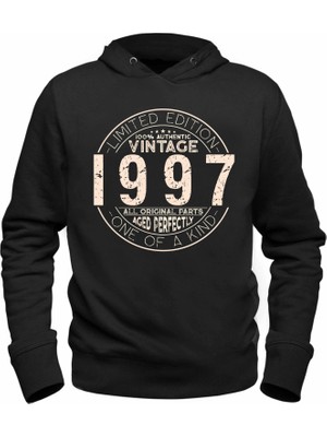 Alfa Tshirt Vintage One Of A Kind 1997 Siyah Sweatshirt