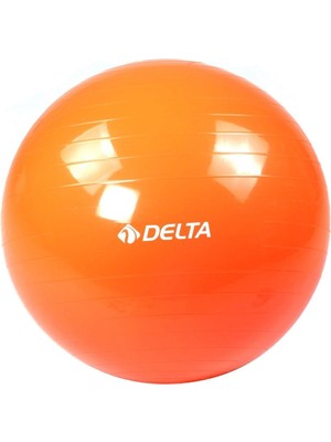 Delta 75 cm Dura-Strong Deluxe Turuncu Pilates Topu Tekil Kullanım Amacı ile Üst Düzey Konfor
