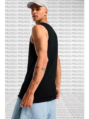 Nike Sportswear Cotton Festival Tank Black Pamuklu Günlük Stil Atlet Siyah