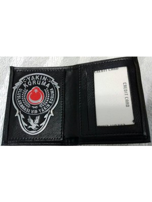 Yakın Koruma Rozetli Cüzdan (2)Adet,al-Sıvıle Satılmaz-Sadece Yakın Koruma Personelı Satın Alabılır.
