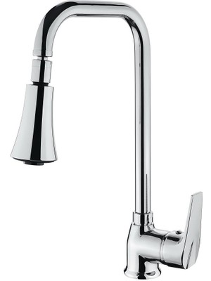 Vilas Boğaziçi Çift Fonksiyonlu T-Mix Evye Mutfak Bataryası