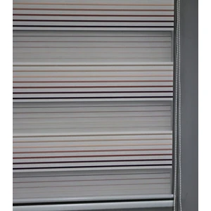 Decoviva Pliseli Zebra Stor Perde Fm 4500 Pudra Mor Mürdüm Ev Ofis Mutfak Yatak Odası Çocuk Odası Salon Perdesi