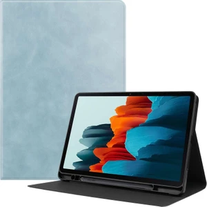Samsung Galaxy Tab S7 2020 T870/T875 Için Kalem Yuvalı Darbeye Dayanıklı Tablet Kılıfı (Yurt Dışından)