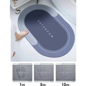 Su Sızdırmaz Hızlı Kuruyan Sihirli Banyo Paspası -Banyo -Mutfak-Islak Zemin- Abdest Paspası 40*60 cm