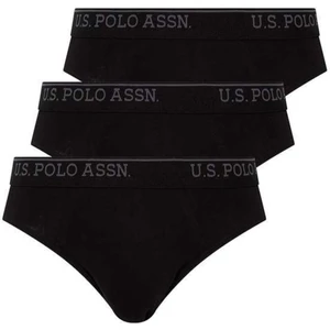 U.S. Polo Assn. 3 Adet Pamuklu Erkek Slip Külot