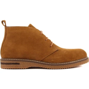 Saillaker’s Sail Lakers - Taba Süet Deri Bağcıklı  Erkek Bot