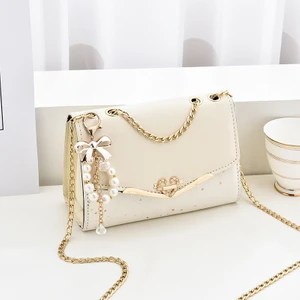 Küçük Kare Tek Omuz Crossbody Çantası (Yurt Dışından)