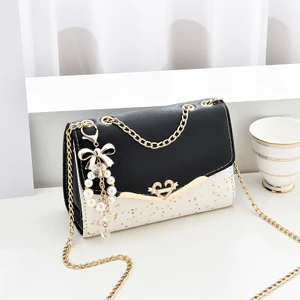 Küçük Kare Tek Omuz Crossbody Çantası (Yurt Dışından)