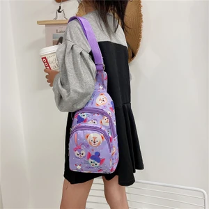 Sevimli Tavşan Karikatür Çocuk Günlük Crossbody Omuz Çantası (Yurt Dışından)