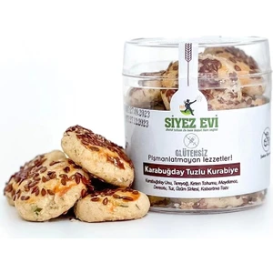 Siyez Evi Glütensiz Karabuğday Tuzlu Kurabiye 140 gr