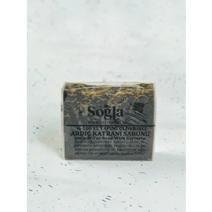 Soğla Bereketli Topraklar Doğal El Yapımı Ardıç Katranı Özlü Sabun Gliserinli