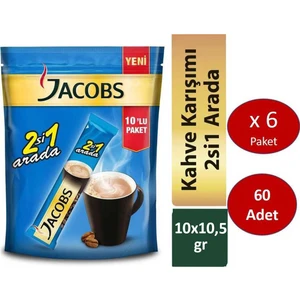 2si1 Ara 60 Stick Kahve (10 x 6 Paket)