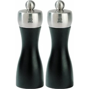 Fidji 2’li Mat Siyah Karabiber ve Tuz Değirmeni 15 cm