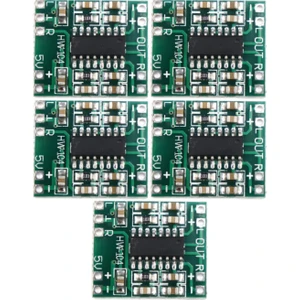 PAM8403 Mini Digital Amplifier Board 2x 3W 2 Kanal 5V Amfi Kiti (5 Adet)