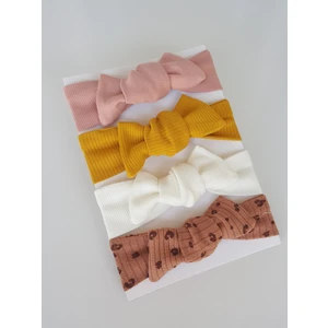 Swan Butik Kız Çocuk Bebek Banda Toka Seti 4 lü