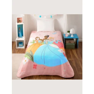 Lisanslı Battaniye Princesses Fun Together Tek Kişilik