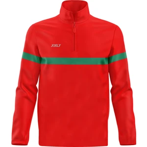 Yarım Fermuarlı Kırmızı Erkek Eşofman Üstü