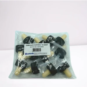 Damlalık Kapaklı 12'li Paket