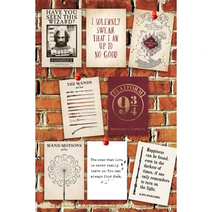 Pankart Evi Harry Potter 8 Adet Motivasyon Pano Sunum Kahve Kartları